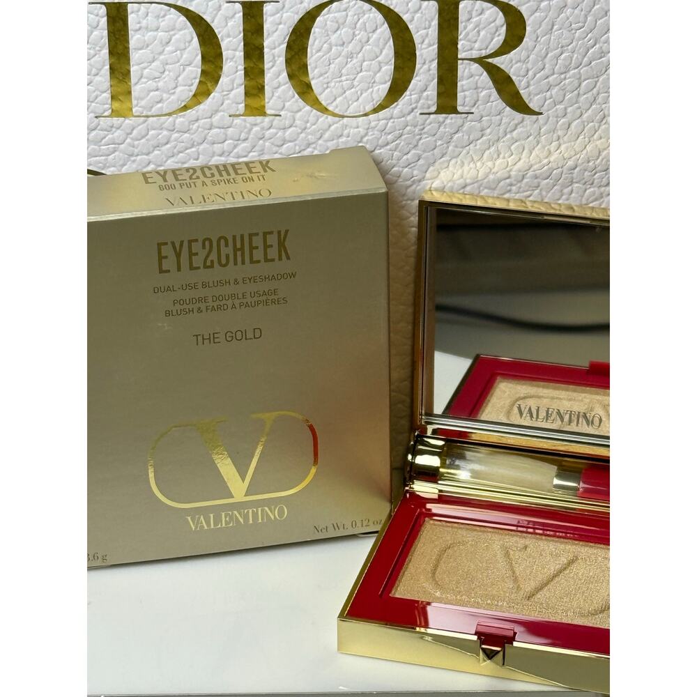 Valentino Eye2Cheek Blush & Eyeshadow - 600A PUT A SPIKE ON IT - New in Box